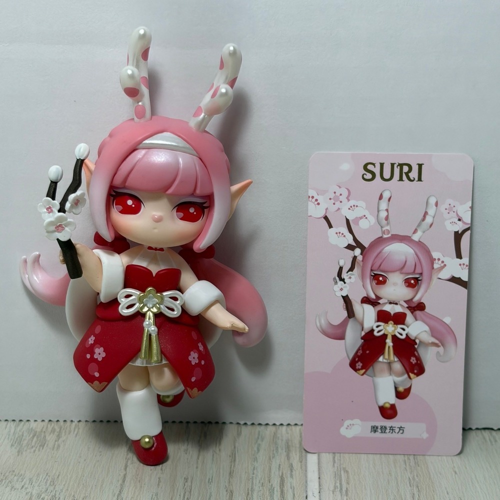 RARE Rolife Suri Limited Special Edition Peach Cherry Blossom Pink Red NO STAND